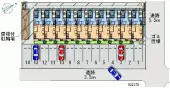 ★手数料０円★加須市南町　月極駐車場（LP）